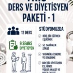 TRİO DERS VE DİYETİSTEN PAKETİ -1-