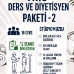 TRİO DERS VE DİYETİSTEN PAKETİ -2-
