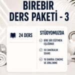 BİREBİR DERS PAKETİ -3-