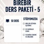 BİREBİR DERS PAKETİ -5-