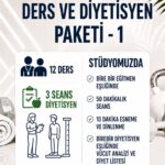 BİREBİR DERS VE DİYETİSTEN PAKETİ -1-