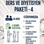 BİREBİR DERS VE DİYETİSTEN PAKETİ -4-
