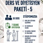 BİREBİR DERS VE DİYETİSTEN PAKETİ -5-